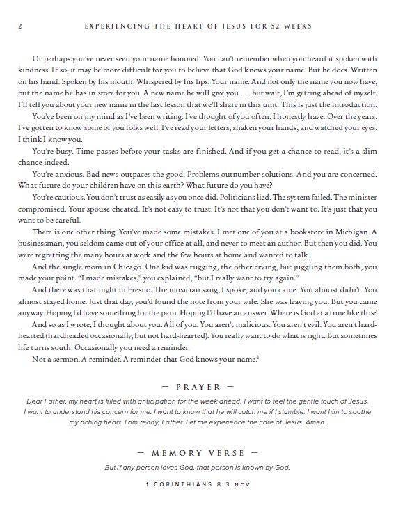 Experiencing the Heart of Jesus for 52 Weeks Revised and Updated: A Year-Long Bible Study