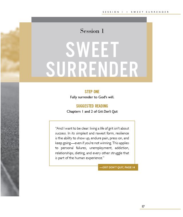Grit Don't Quit Bible Study Guide plus Streaming Video: Get Back Up and Keep Going - Learning from Paul’s Example