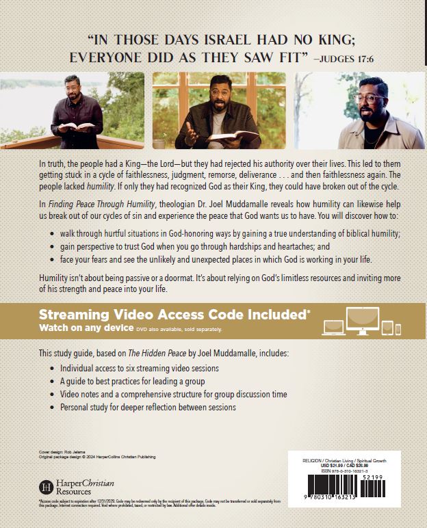 Finding Peace through Humility Bible Study Guide plus Streaming Video: A Bible Study in the Book of Judges