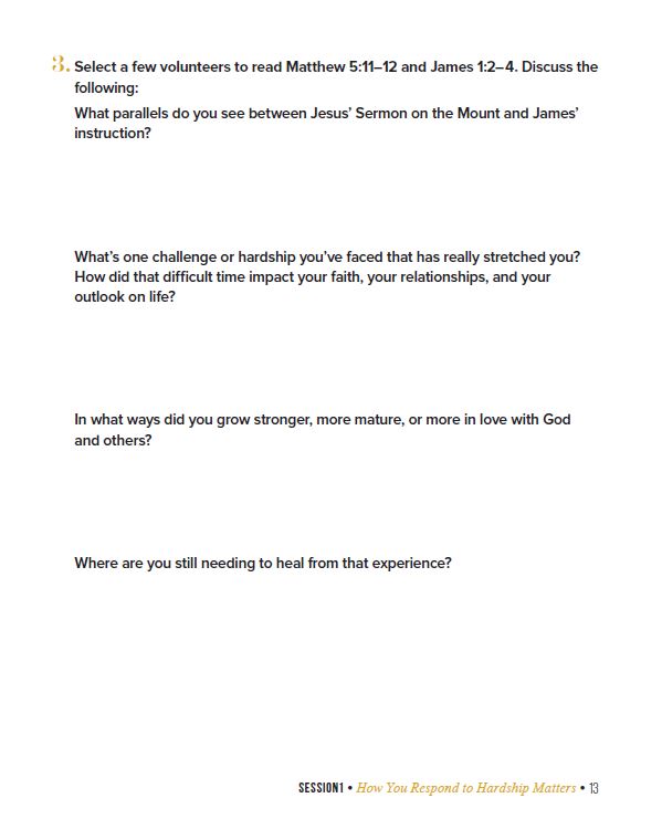 James Bible Study Guide plus Streaming Video: What You Do Matters