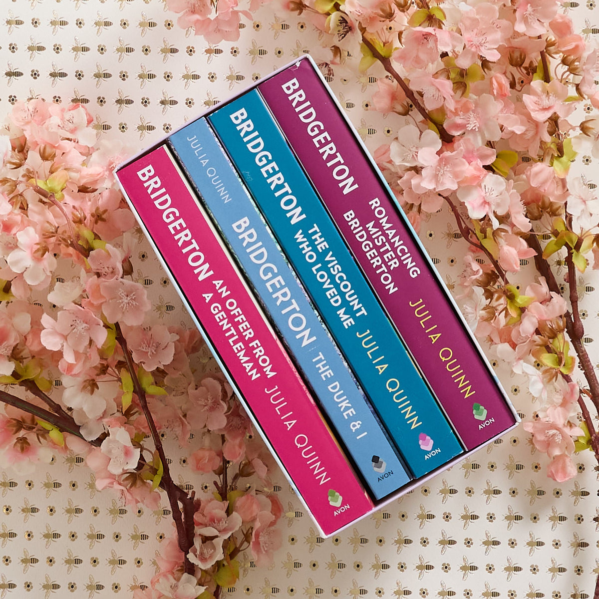 Bridgerton Boxed Set 1-4: The Duke and I/The Viscount Who Loved Me/An Offer from a Gentleman/Romancing Mister Bridgerton