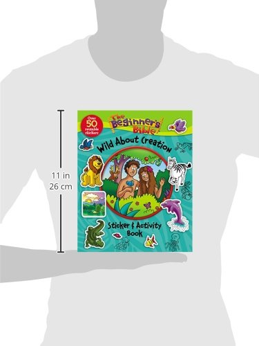 The Beginner's Bible Wild About Creation Sticker and Activity Book