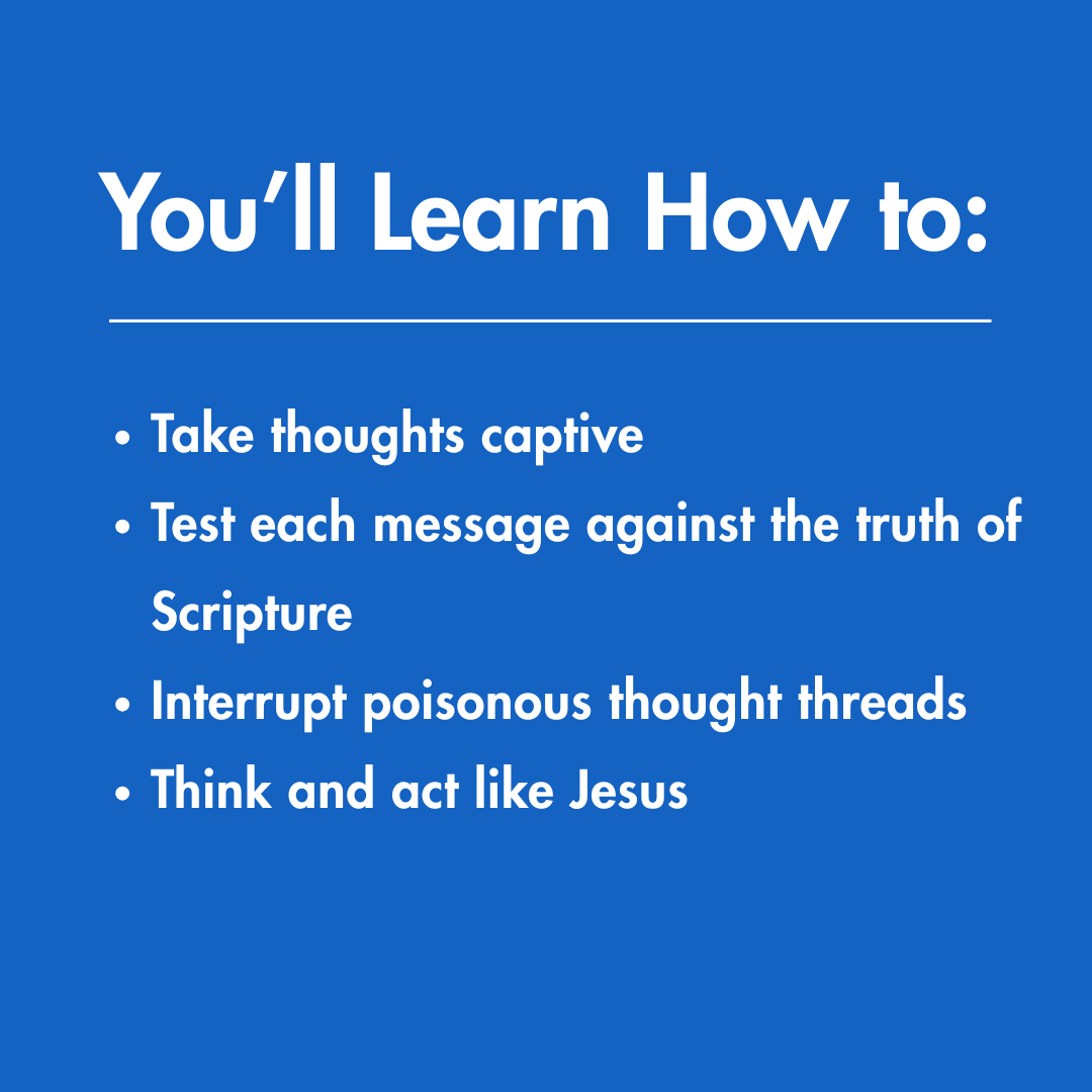 Tame Your Thoughts: Three Tools to Renew Your Mind and Transform Your Life