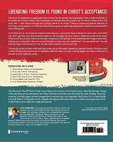 Galatians Bible Study Guide plus Streaming Video: Accepted and Free