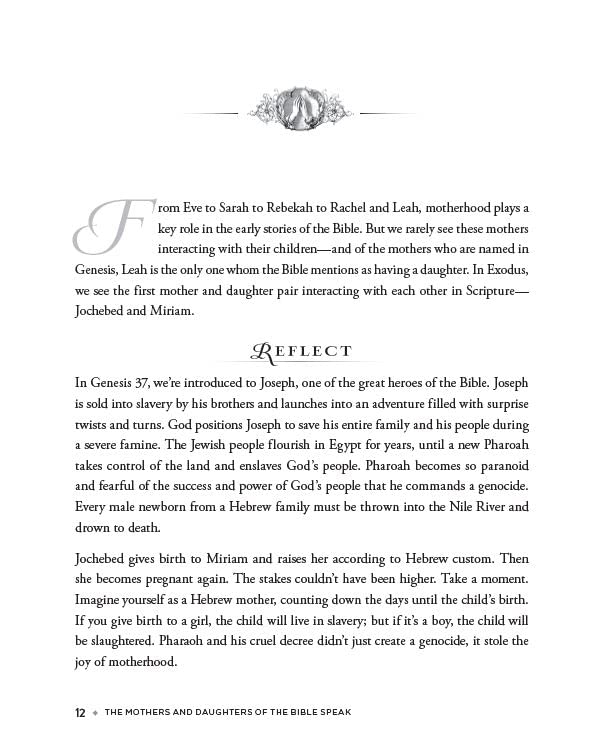 The Mothers and Daughters of the Bible Speak Workbook: Lessons on Faith from Nine Biblical Families