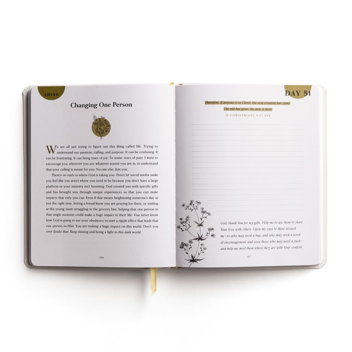 100 Days of Living Deeply Rooted: A Devotional Journal (100 Daily Devotions with Bible Verses, Journaling Space, and Prayers)