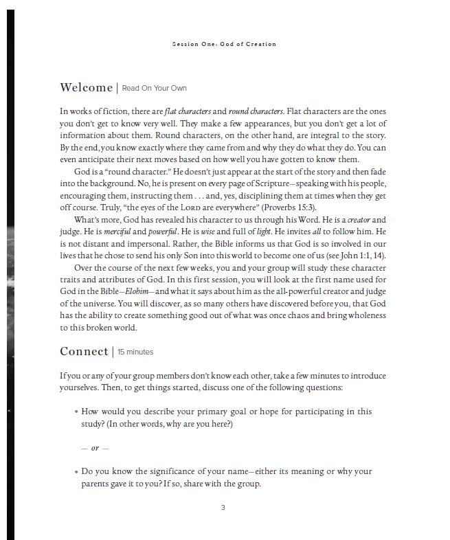 The God of His Word Bible Study Guide plus Streaming Video