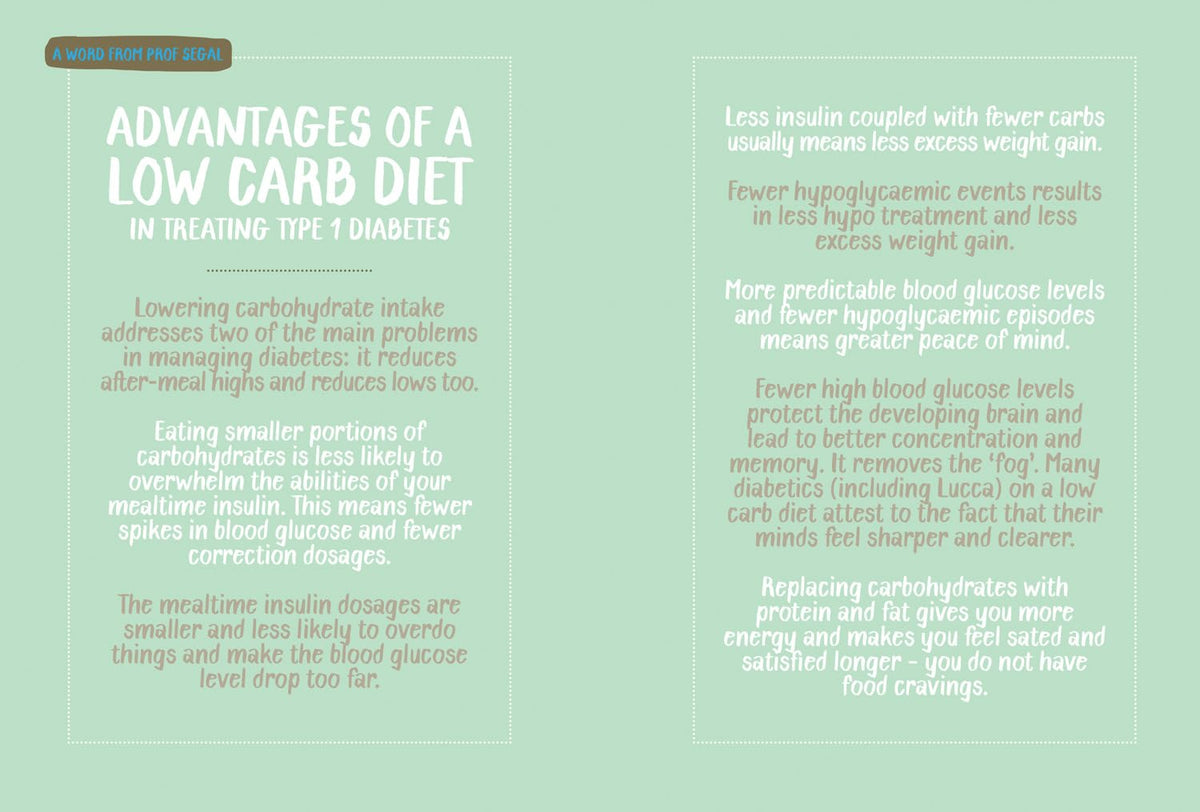 Type 1 and Type 2 Diabetes Cookbook: Low carb recipes for the whole family