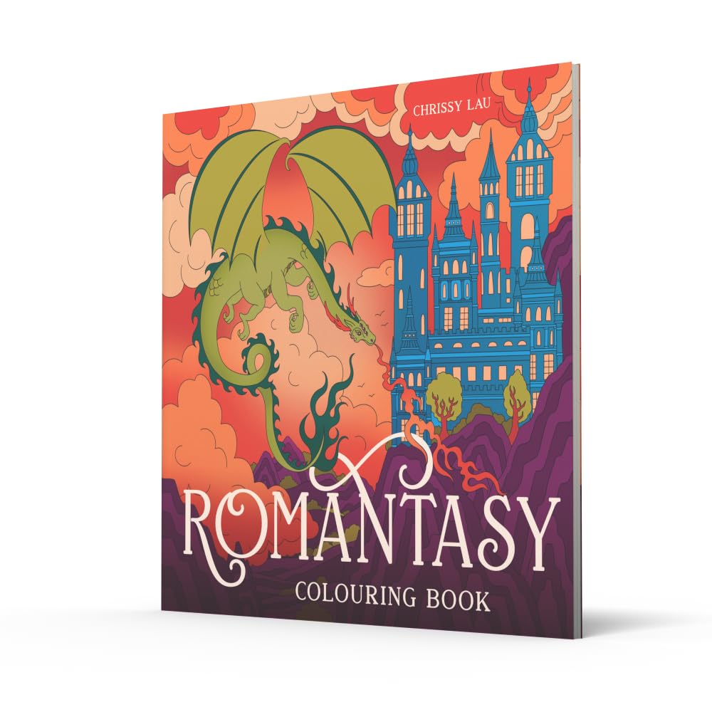 Romantasy Colouring Book