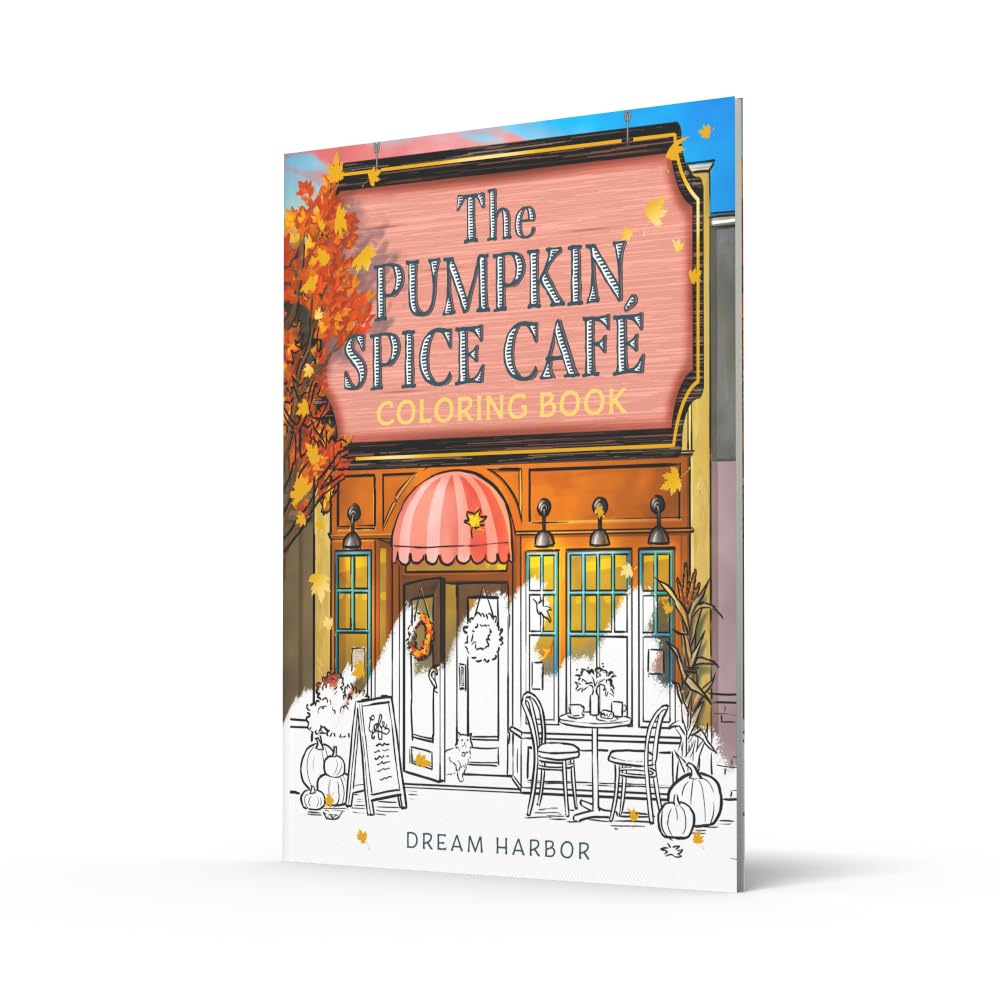 The Pumpkin Spice Café Coloring Book