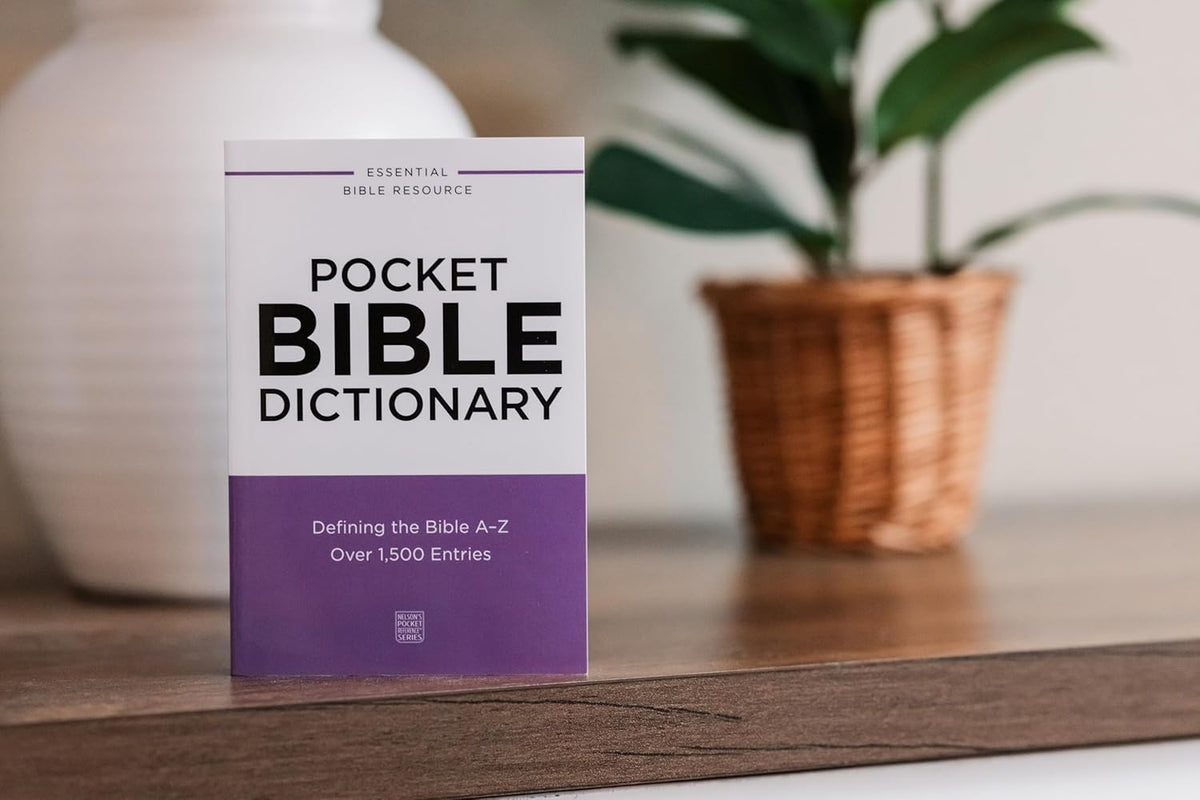 Pocket Bible Dictionary: Defining the Bible A-Z—Over 1,500 Entries