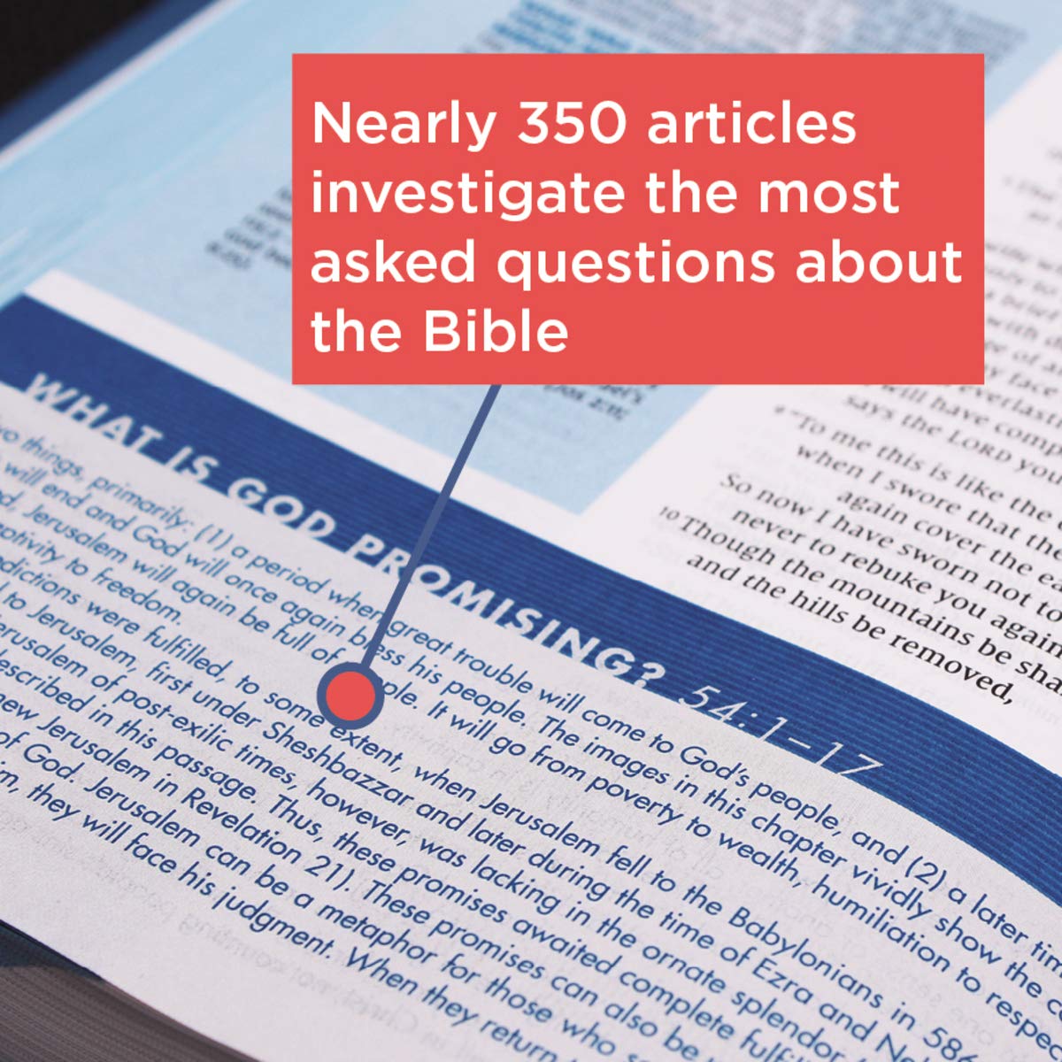 NIV, Quest Study Bible, Comfort Print: The Only Q and A Study Bible