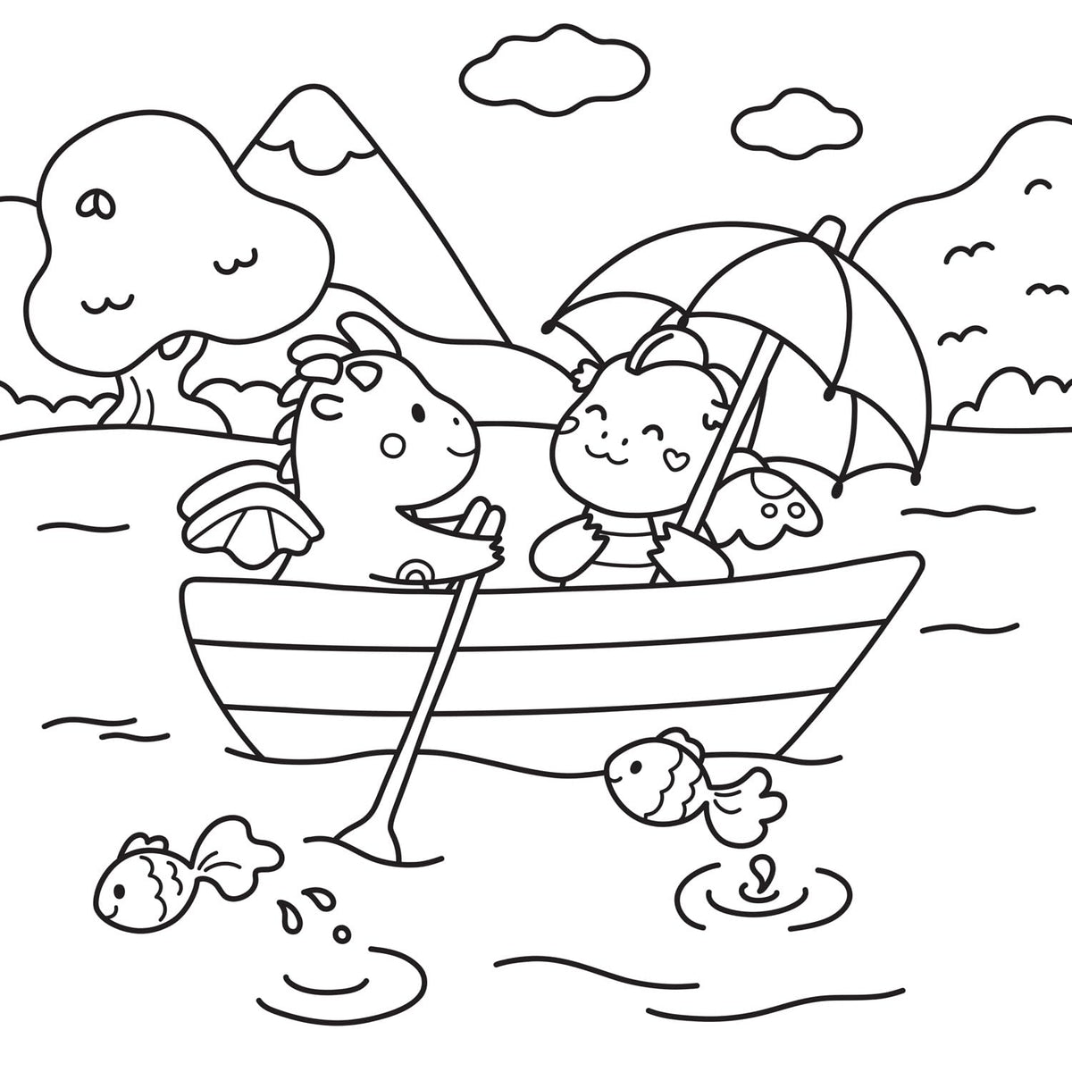 Baby Dragons: Coloring Book Featuring Glow-in-the-Dark Ink!
