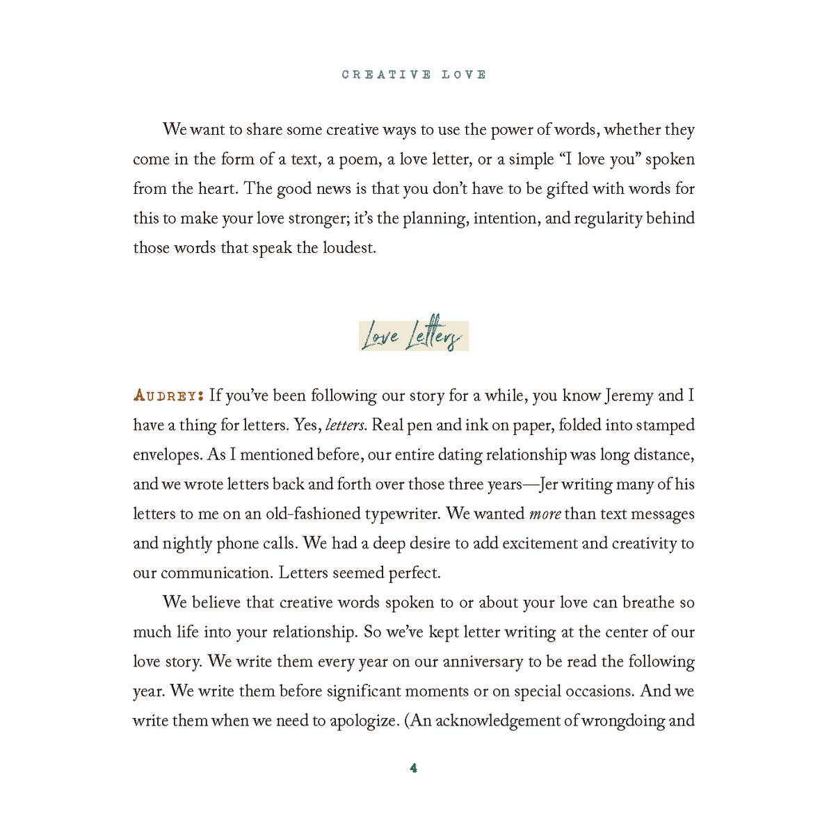Creative Love: 10 Ways to Build a Fun and Lasting Love