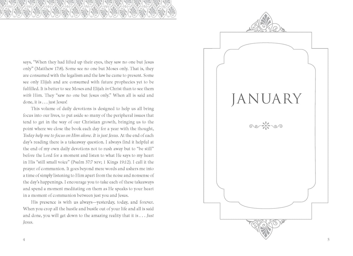 Just Jesus: Our Hope Yesterday, Today, Forever (A 365-Day Devotional)