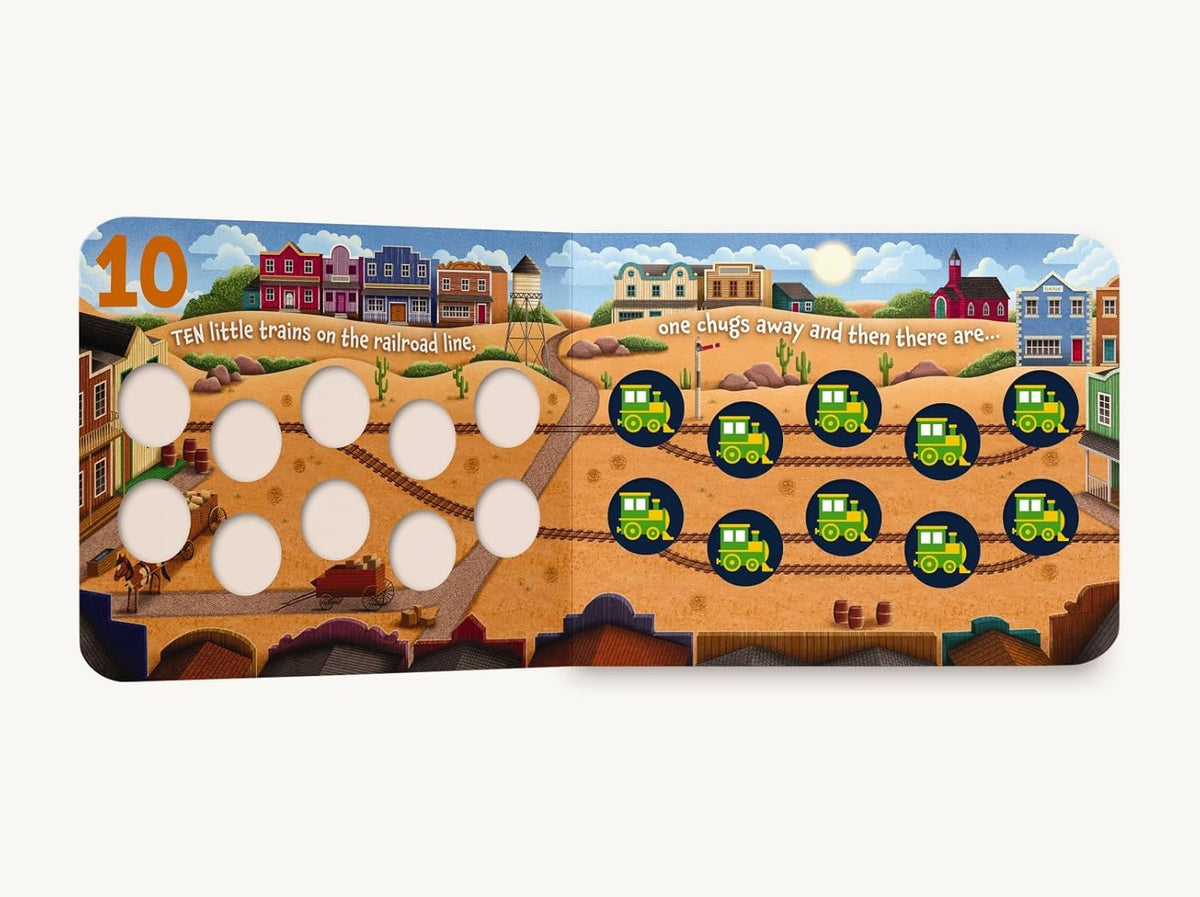 Ten Little Trains: A Counting Storybook