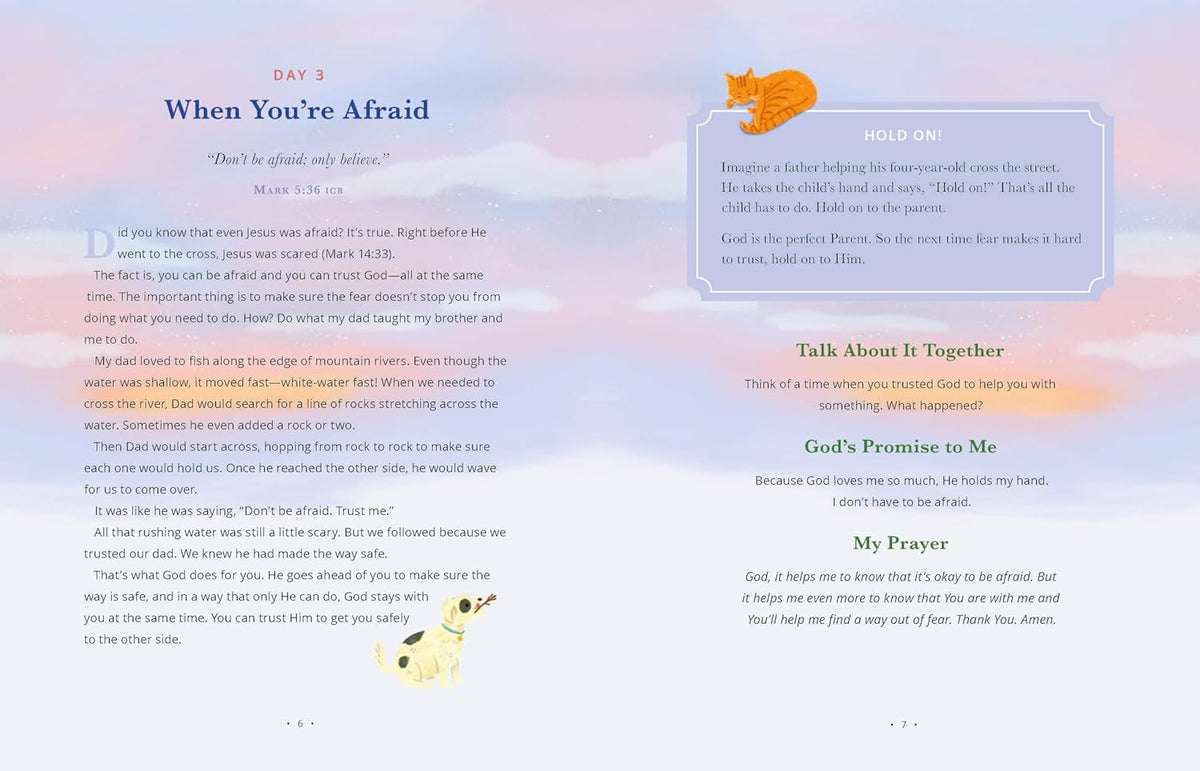 Calm Thoughts for Kids: 90 Devotions for Anxious Days