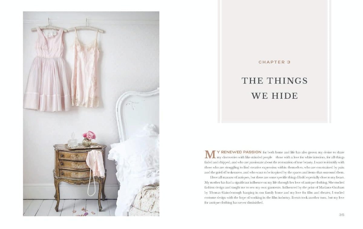 White and Faded: Restoring Beauty in Your Home and Life (The Perfect Gift for People Who Love Interior Design, Decorating, and Creating Beautiful, Healing Spaces at Home)