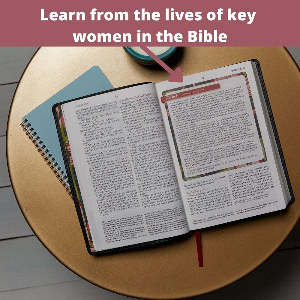 NKJV, Woman's Study Bible, Red Letter, Full-Color: Receiving God's Truth for Balance, Hope, and Transformation, New King James Version