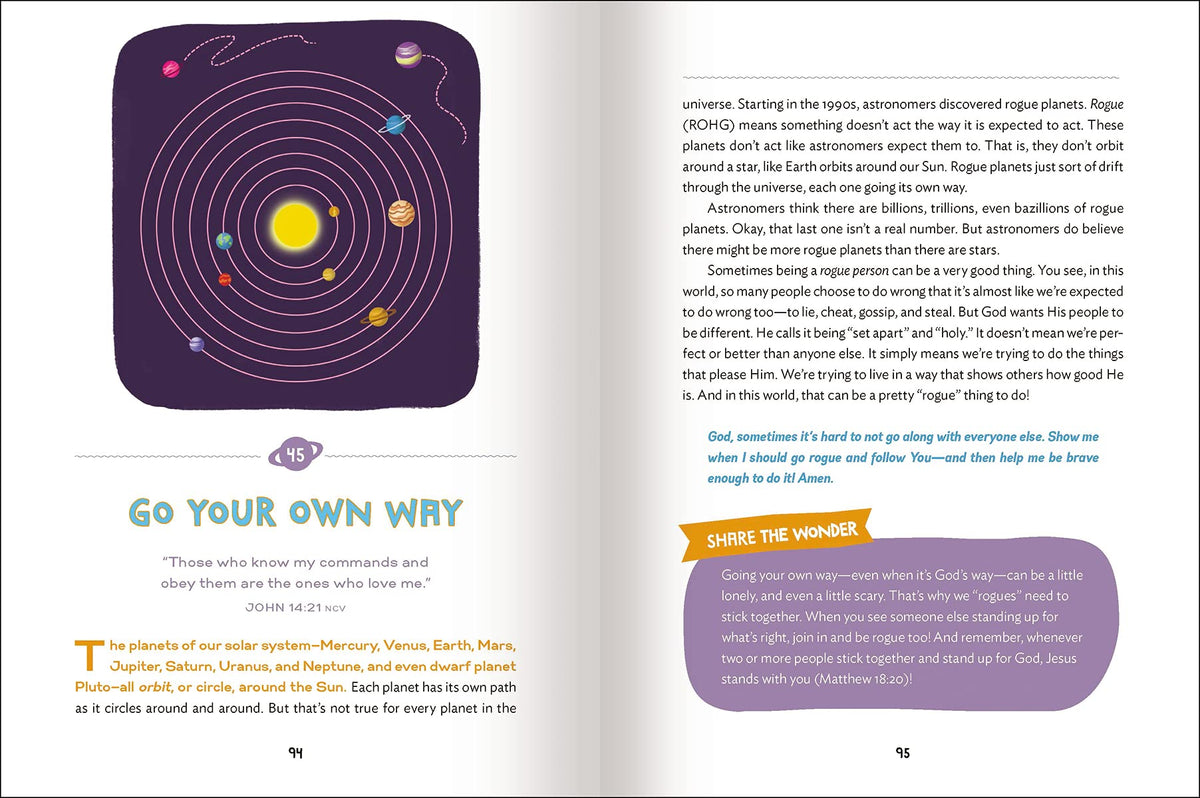 The Wonder of Creation: 100 More Devotions About God and Science