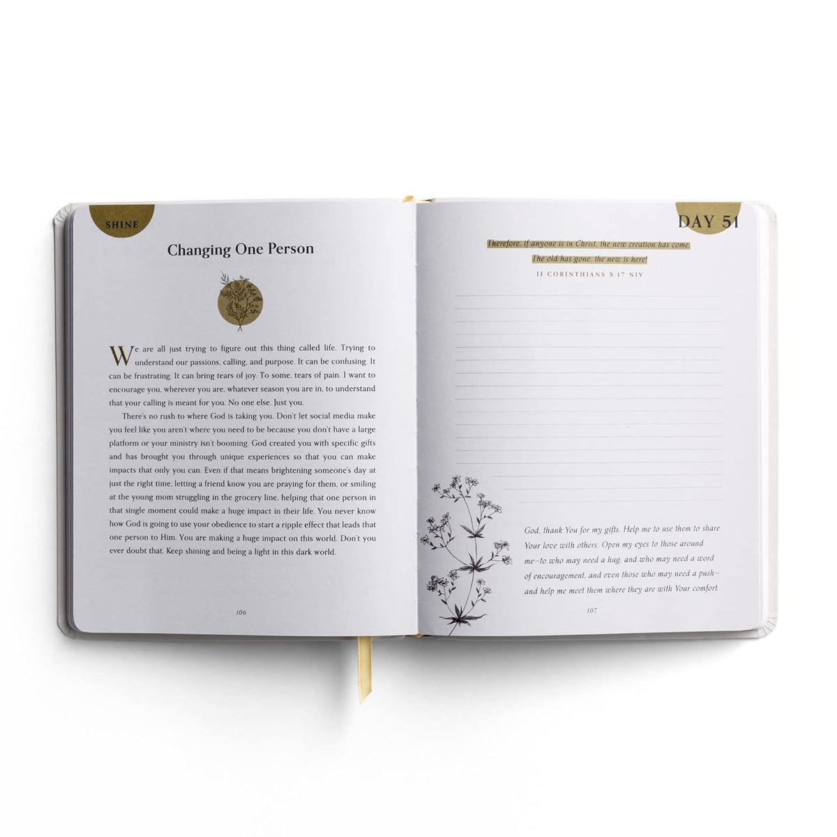 100 Days of Living Deeply Rooted: A Devotional Journal (100 Daily Devotions with Bible Verses, Journaling Space, and Prayers)