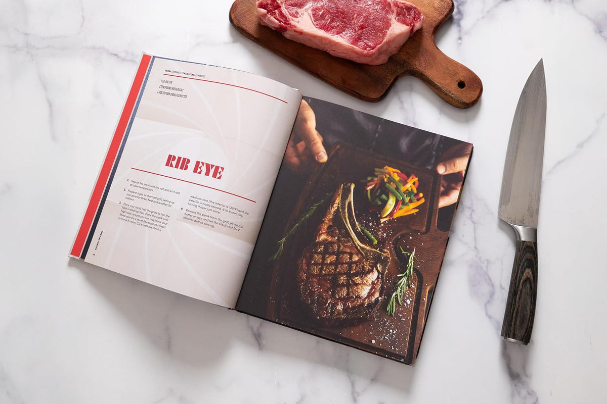 License to Grill: 100 BBQ Recipes for Your Eyes Only