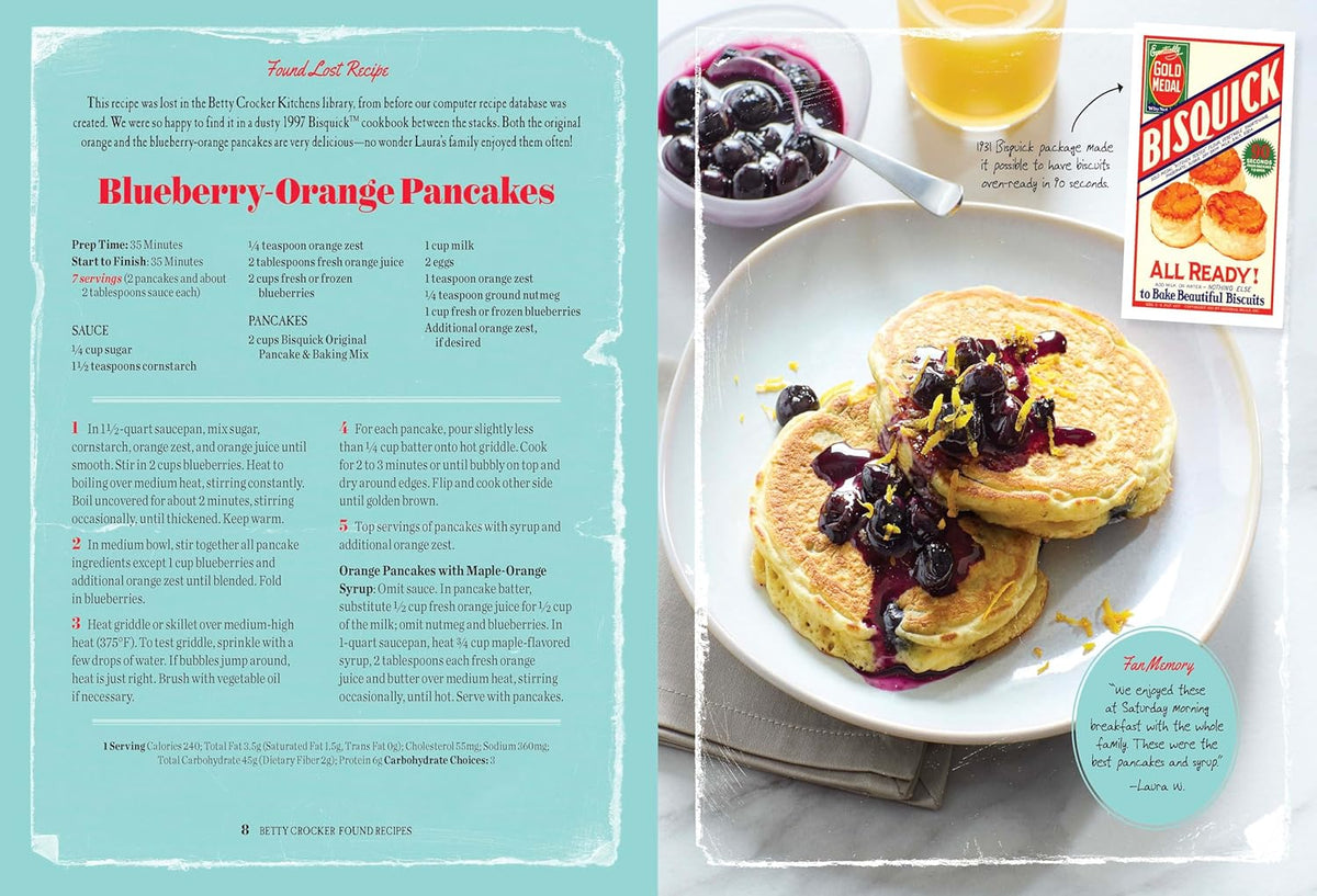 Betty Crocker Found Recipes: Beloved Vintage Recipes Worth Sharing