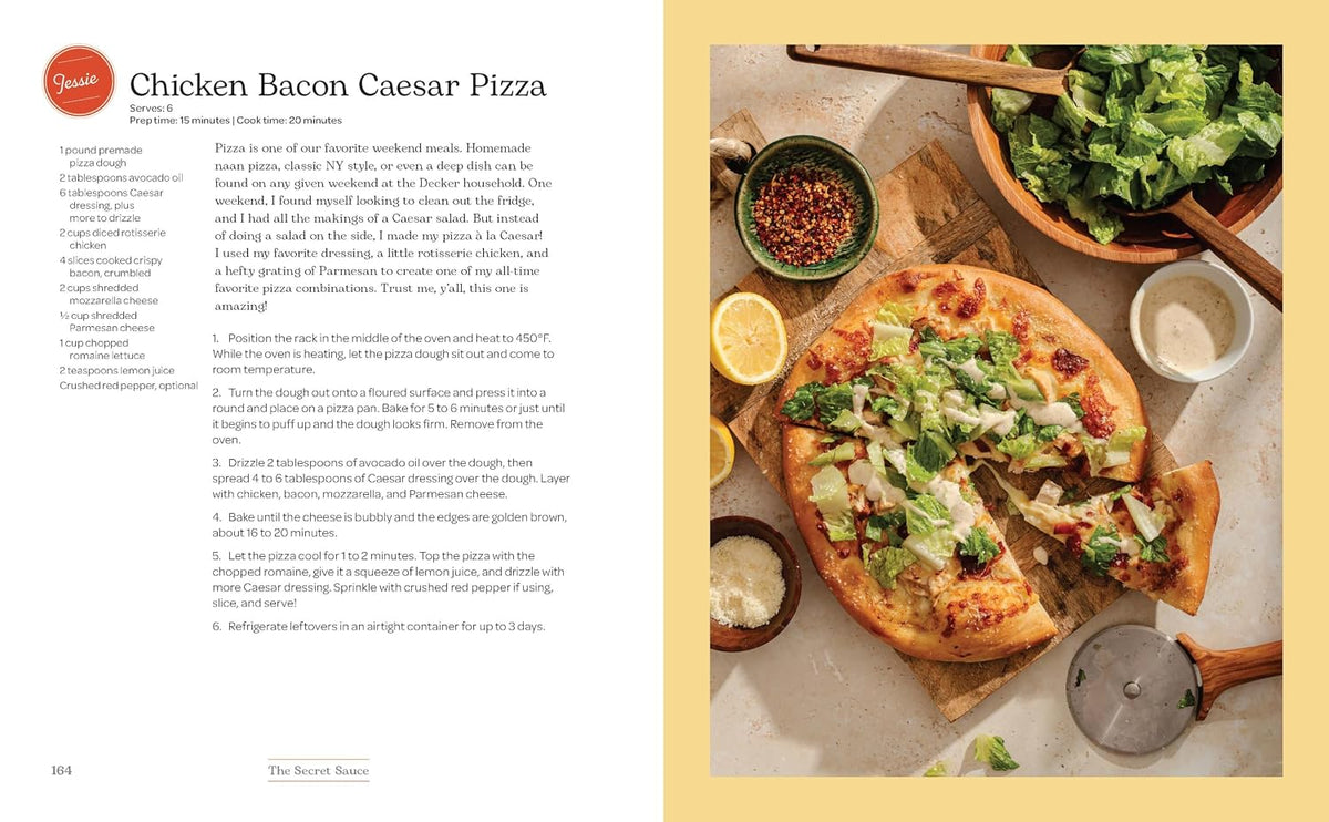 The Secret Sauce: A Family Cookbook Seasoned with Love
