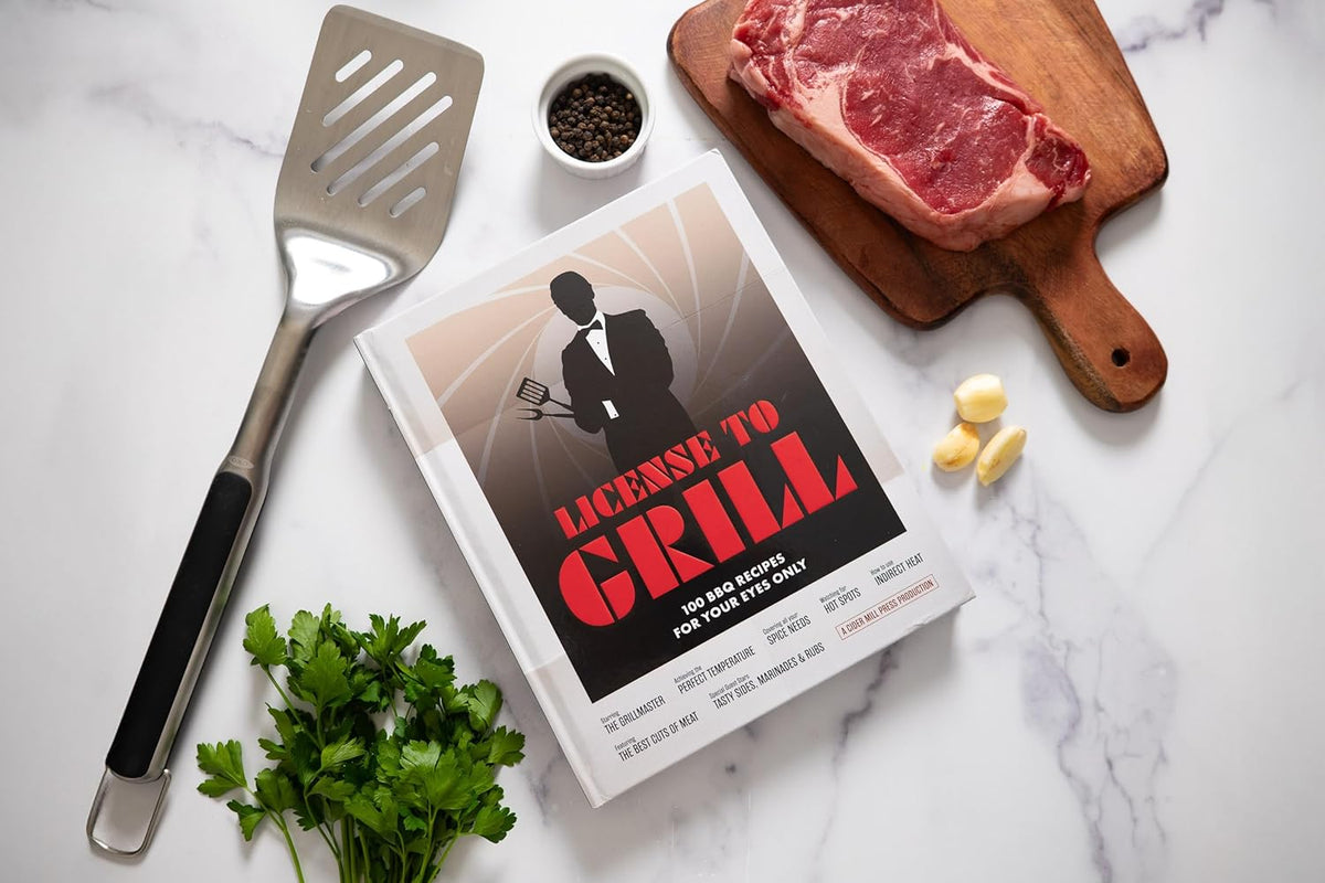 License to Grill: 100 BBQ Recipes for Your Eyes Only