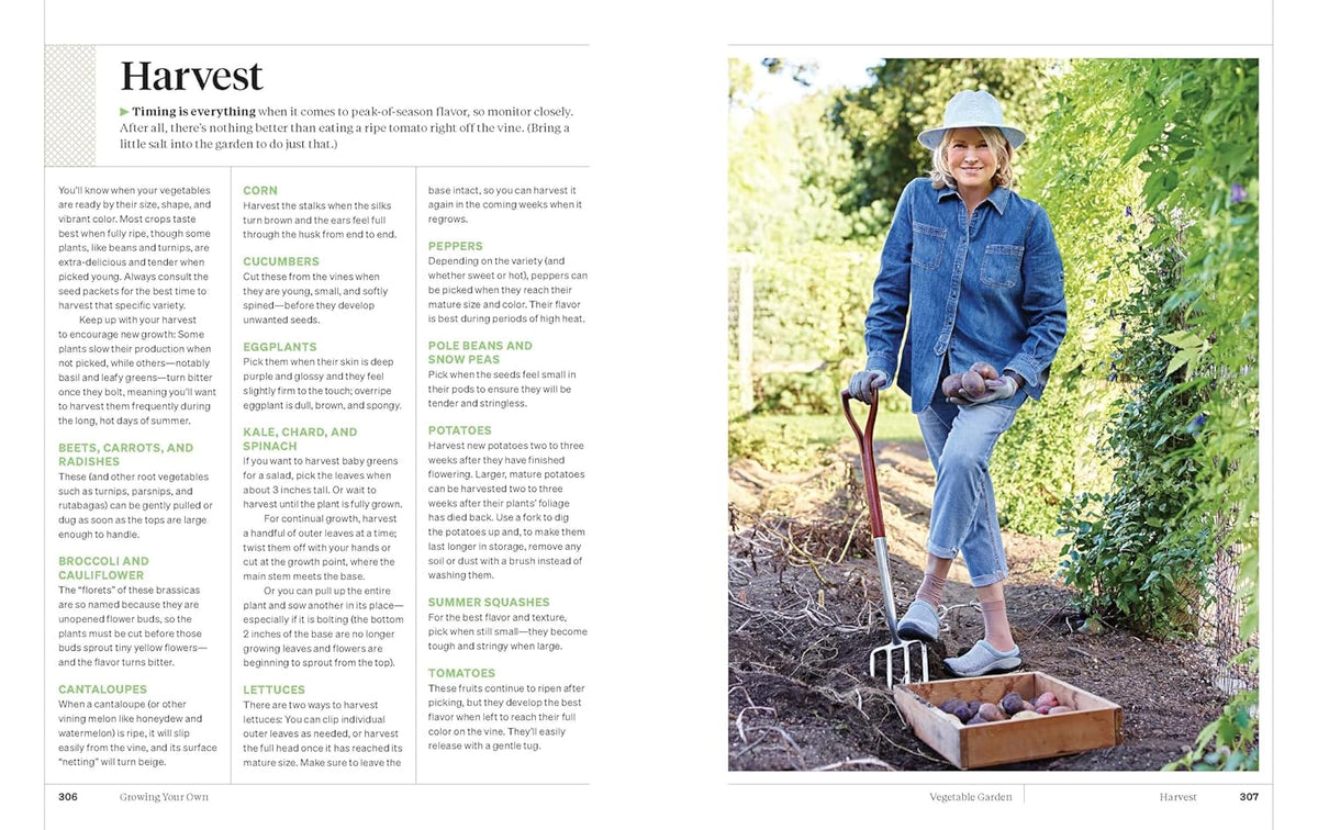 Martha Stewart's Gardening Handbook: The Essential Guide to Designing, Planting, and Growing