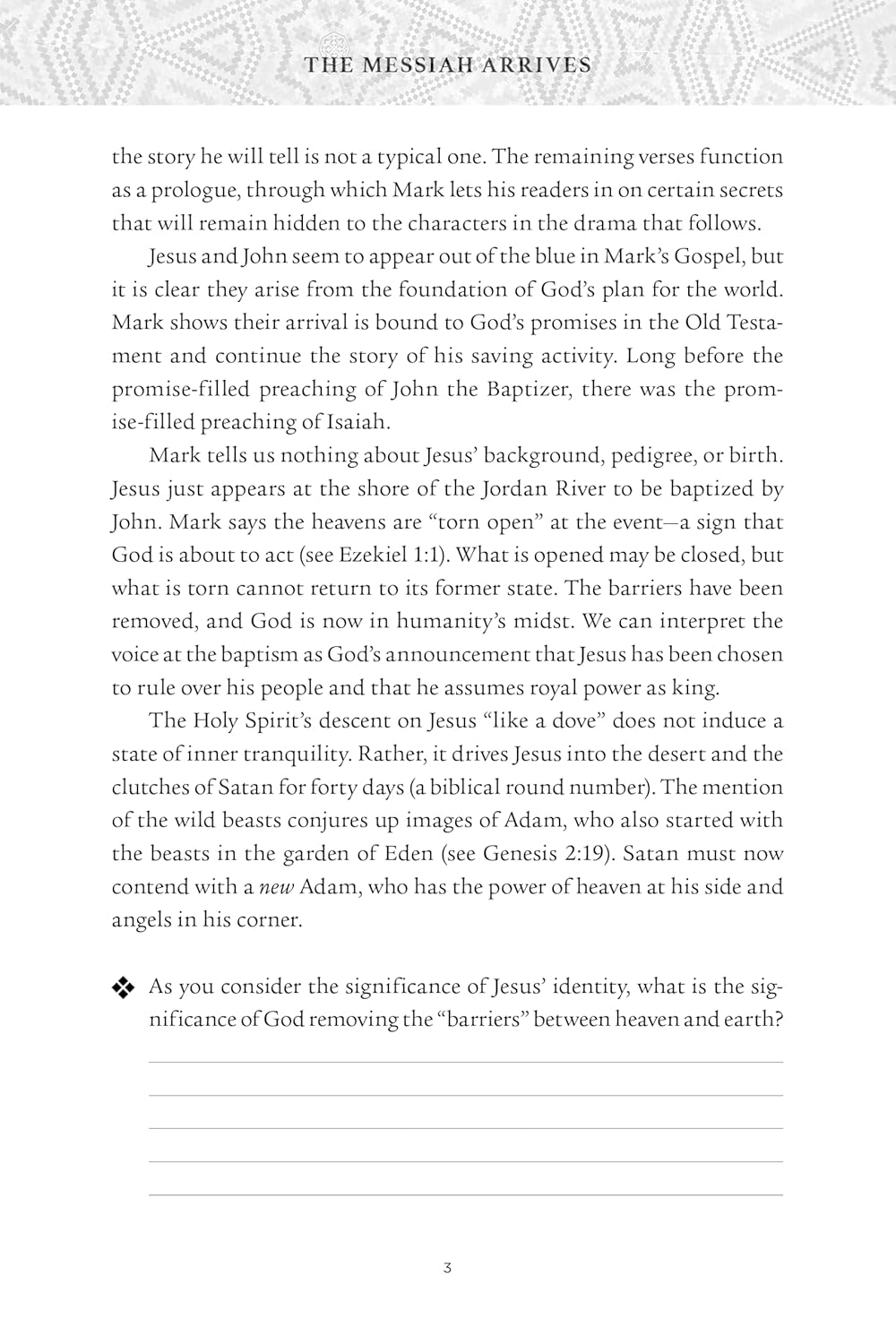 Mark Bible Study: Building Our Faith on a Strong Foundation