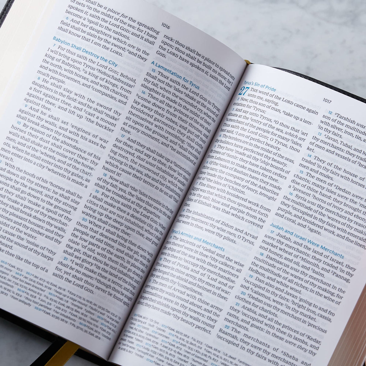 KJV, Large Print Verse-by-Verse Reference Bible, Maclaren Series