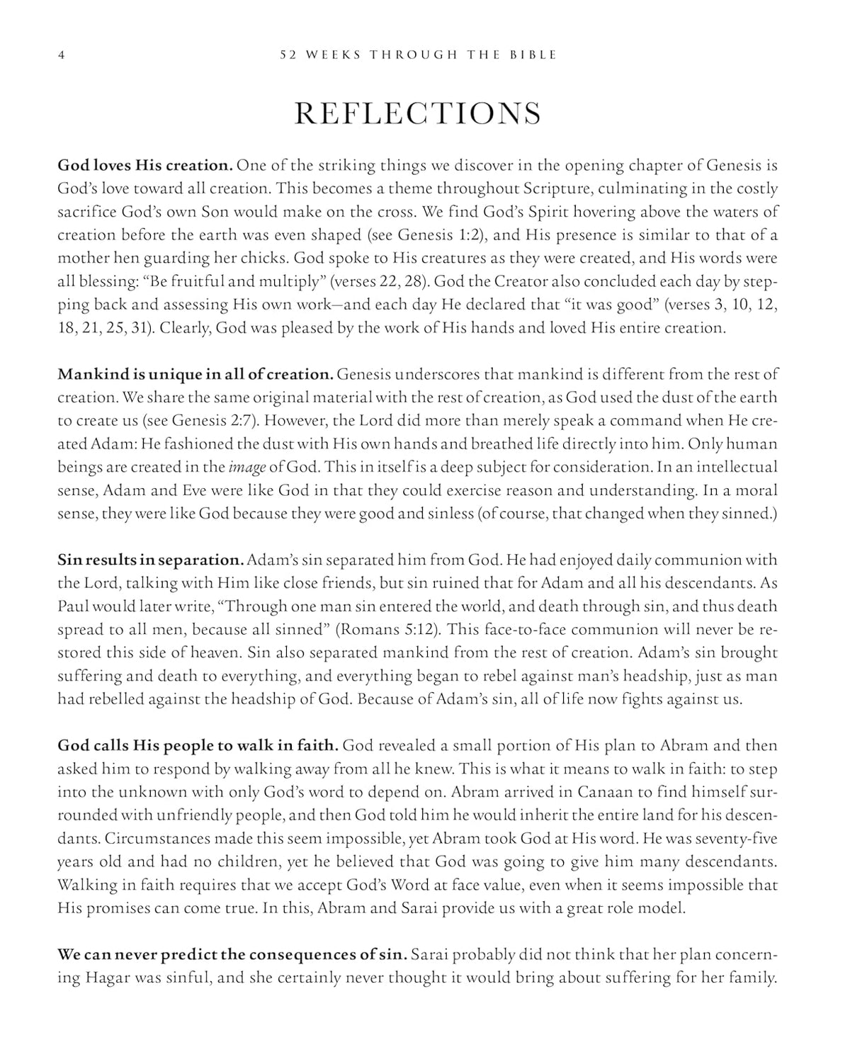 52 Weeks through the Bible: A Year-Long Bible Study for Men and Women