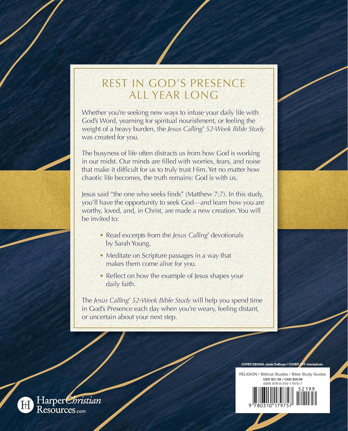 Jesus Calling 52-Week Bible Study: Experience the Presence of God