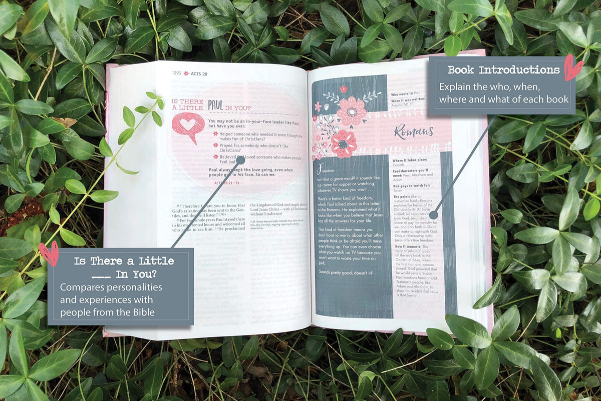 NIV, Ultimate Bible for Girls, Faithgirlz Edition: The Perfect Christian Faith Gift for Your Tween Girl, Age 8-12