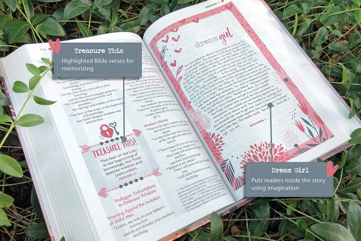 NIV, Ultimate Bible for Girls, Faithgirlz Edition: The Perfect Christian Faith Gift for Your Tween Girl, Age 8-12