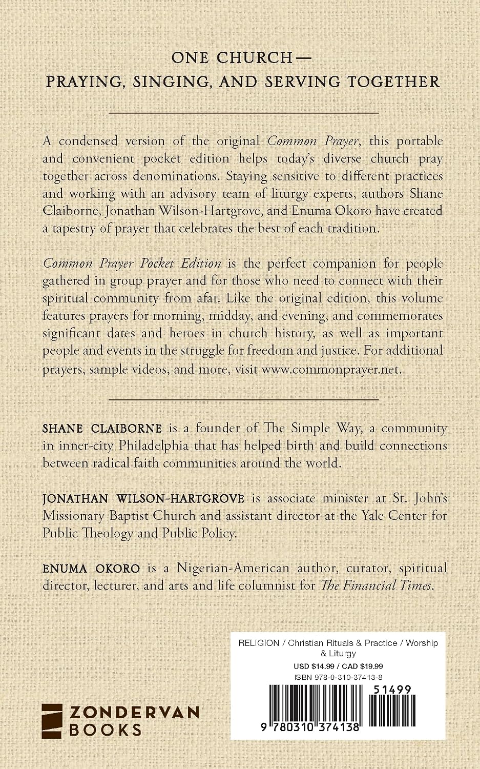 Common Prayer: A Liturgy for Ordinary Radicals