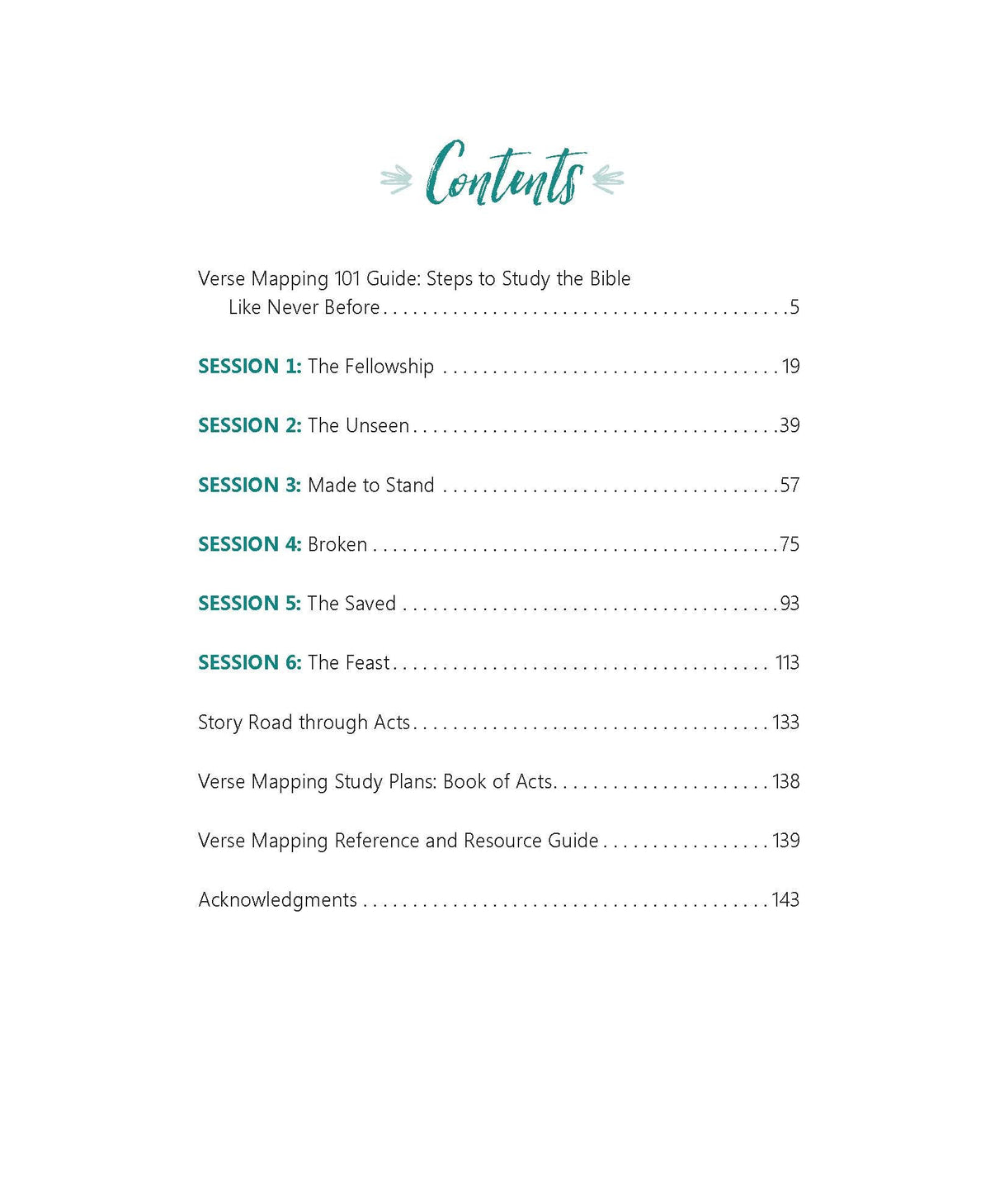 Verse Mapping Acts Bible Study Guide: Feasting on the Abundance of God’s Word