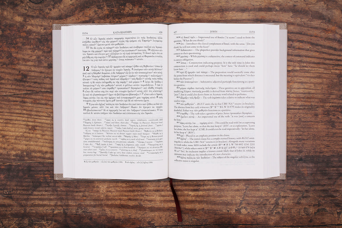 The Greek New Testament Study Bible
