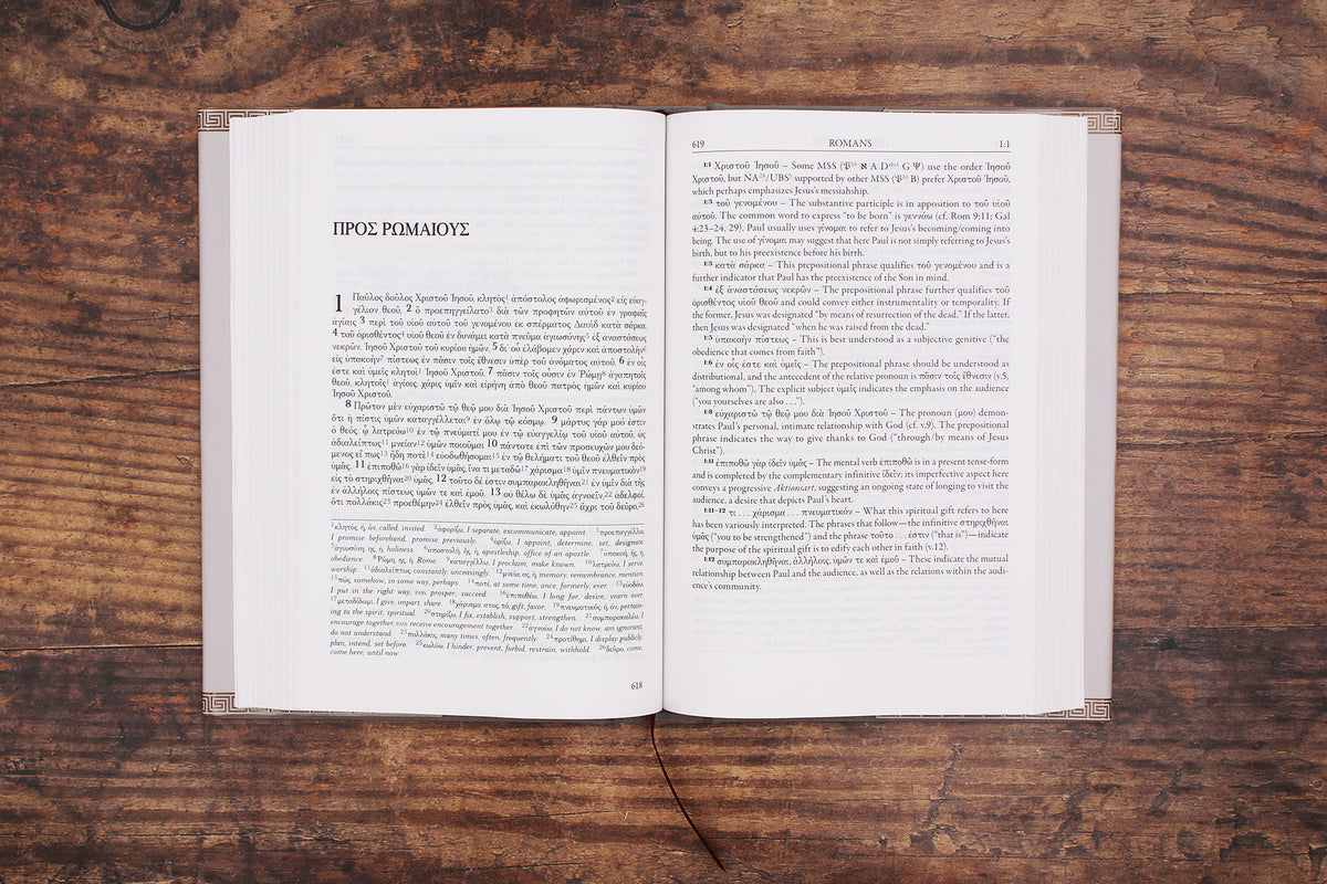 The Greek New Testament Study Bible