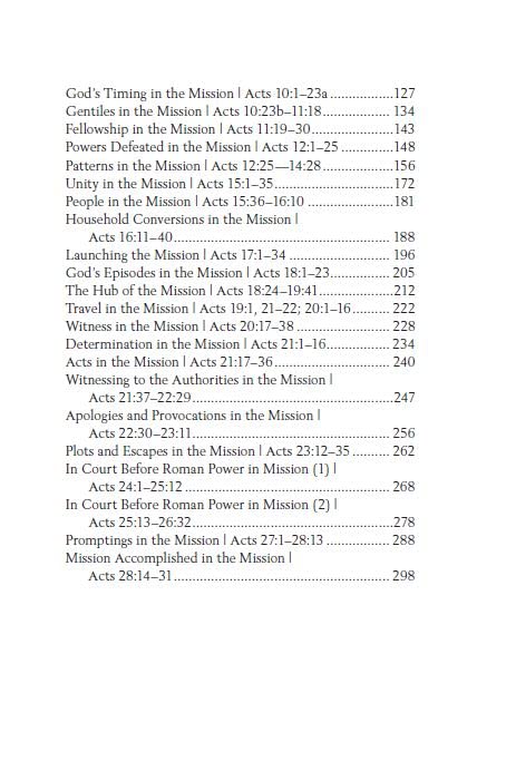 Acts: Participating Together in God’s Mission