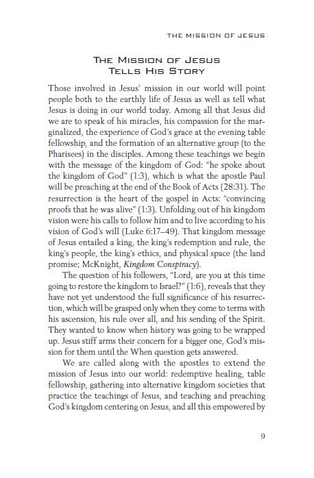 Acts: Participating Together in God’s Mission