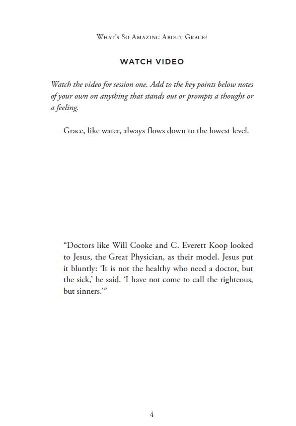 What's So Amazing About Grace? Bible Study Participant's Guide, Updated Edition