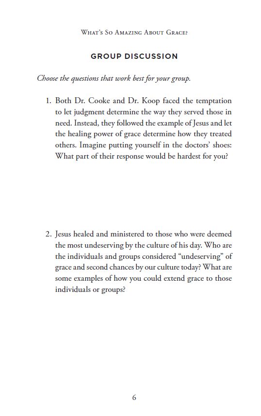 What's So Amazing About Grace? Bible Study Participant's Guide, Updated Edition