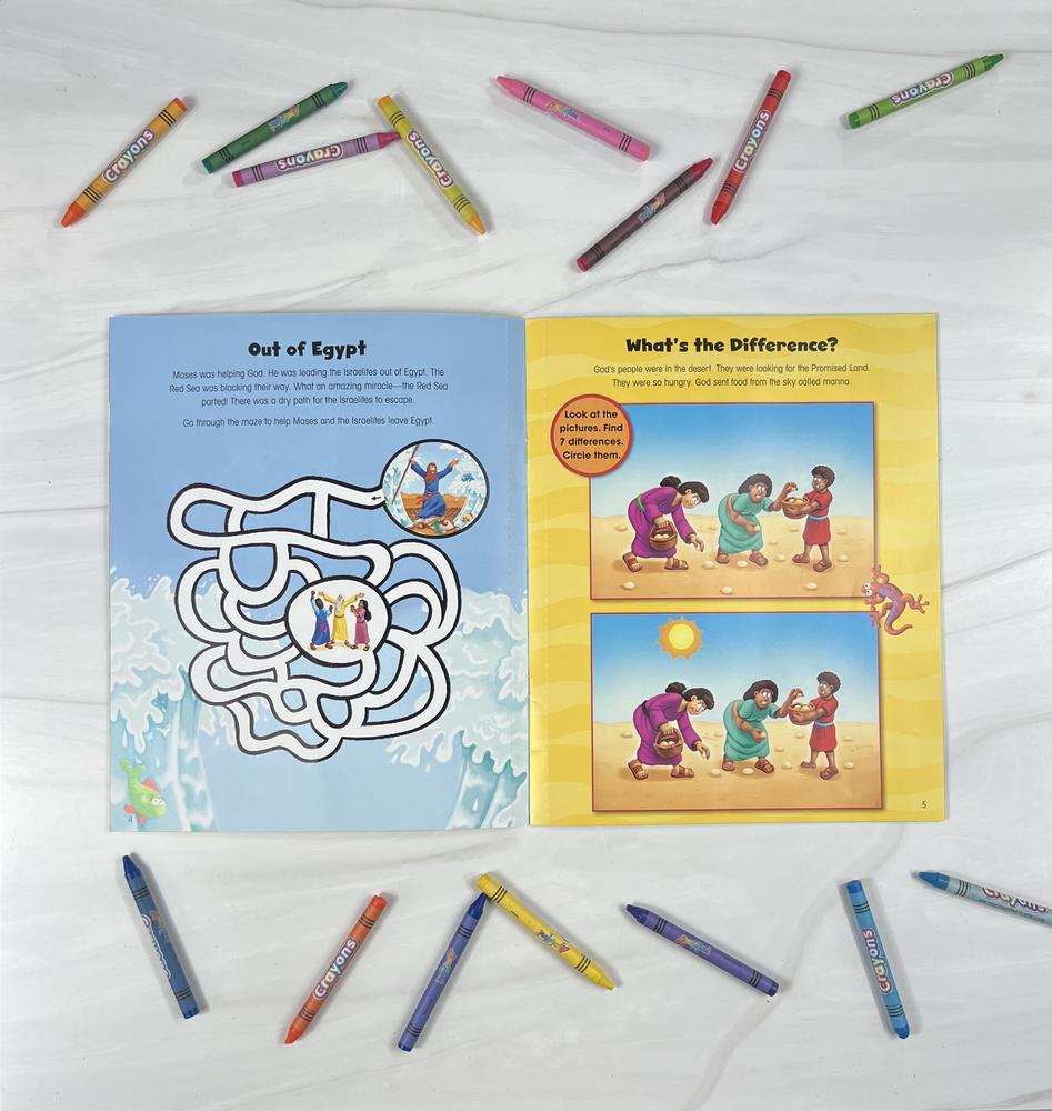 The Beginner's Bible Amazing Miracles of the Bible Sticker and Activity Book