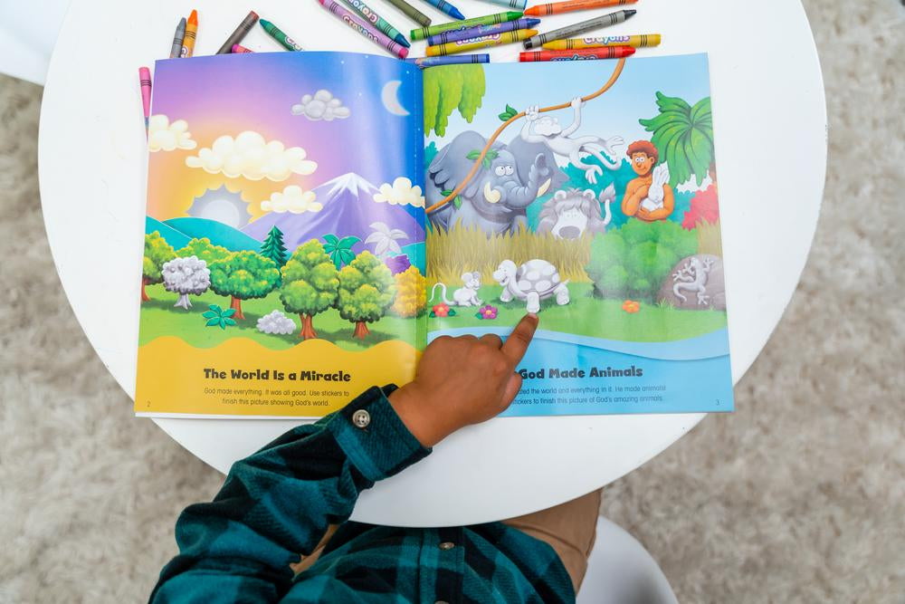 The Beginner's Bible Amazing Miracles of the Bible Sticker and Activity Book