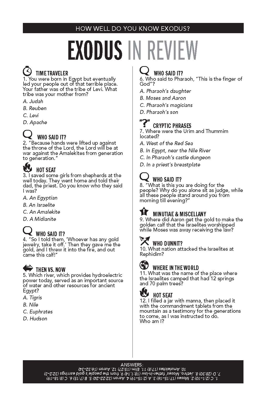 1,000 Trivia Facts About the Bible
