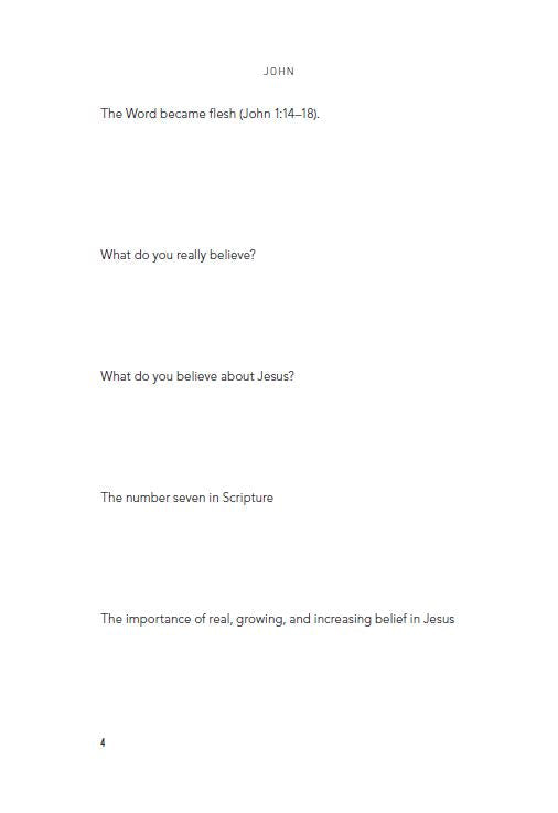 John Bible Study Guide plus Streaming Video: Life in His Name