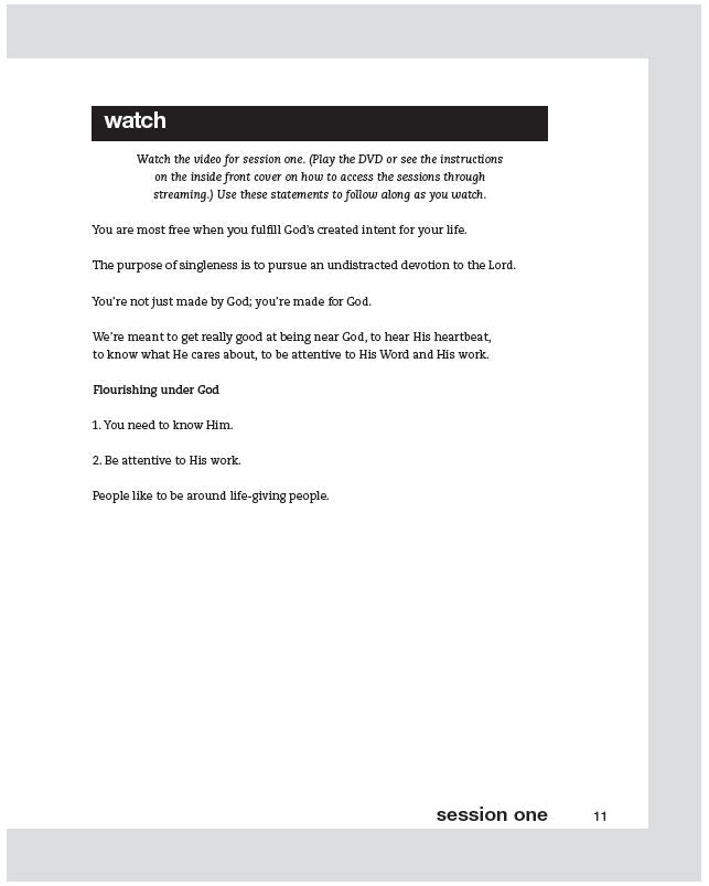 Single, Dating, Engaged, Married Bible Study Guide plus Streaming Video: Navigating Life + Love in the Modern Age