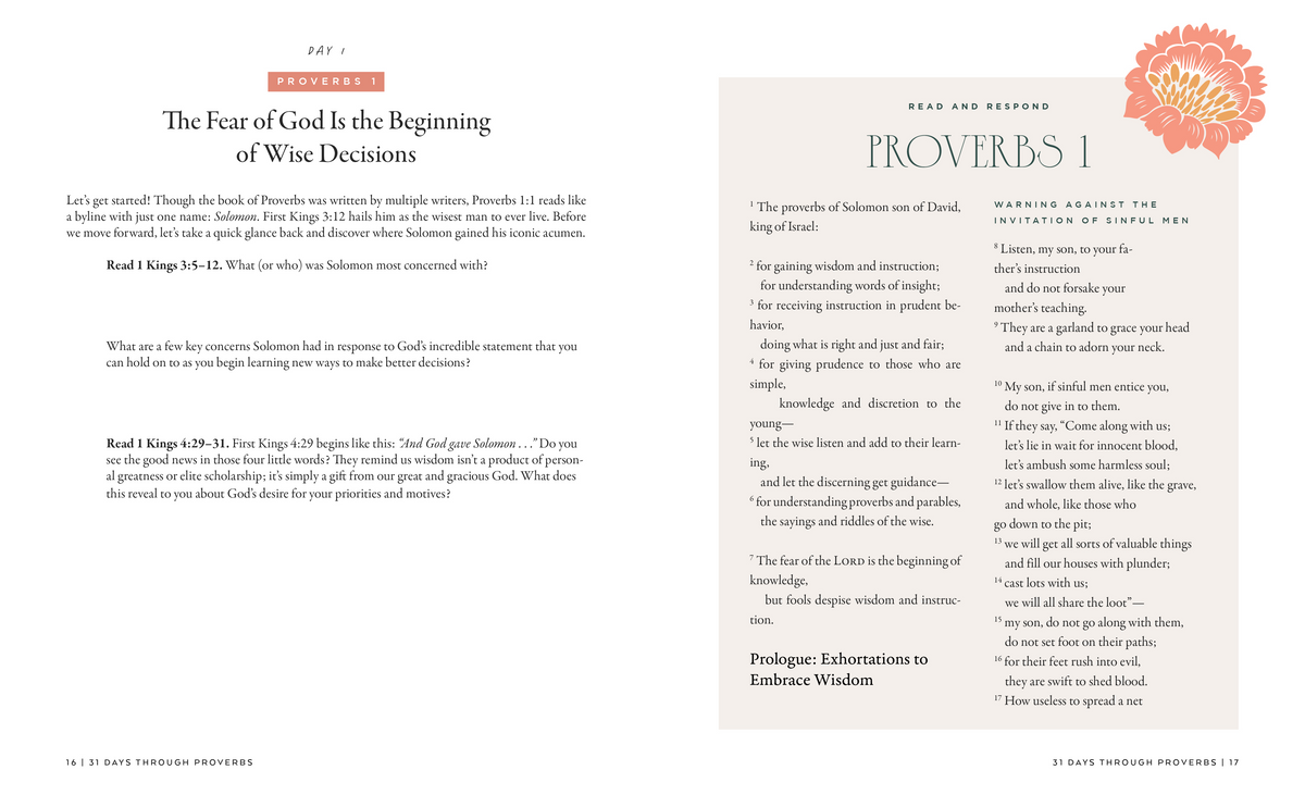 31 Days Through Proverbs: Wisdom for Every Day